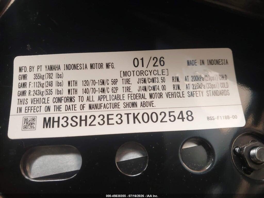MH3SH23E3TK002548 2026 YAMAHA CZD300 photo no. 10