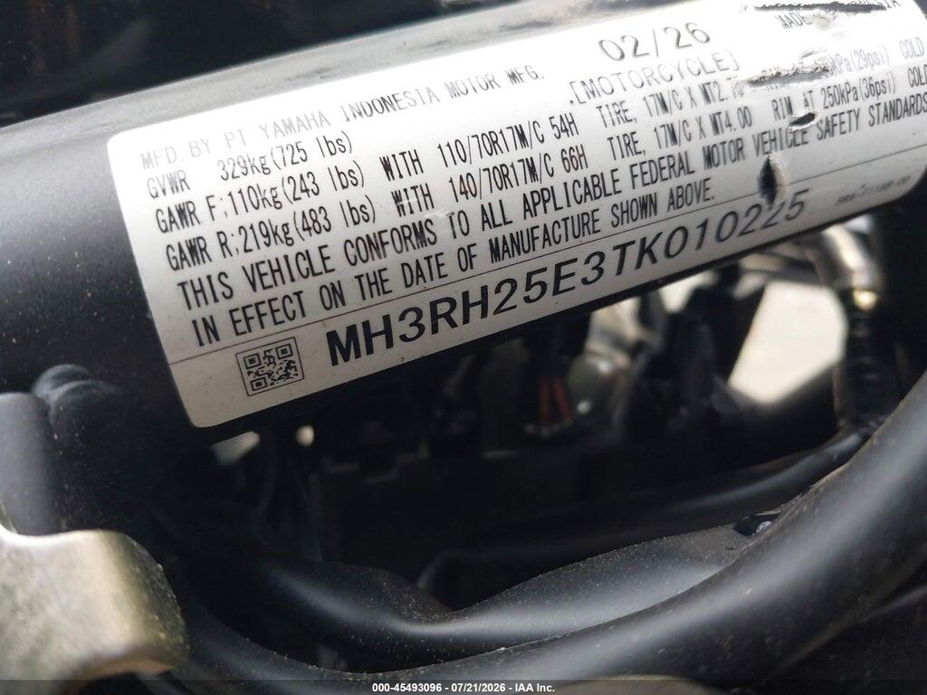 MH3RH25E3TK010225 2026 YAMAHA YFZ320 photo no. 10