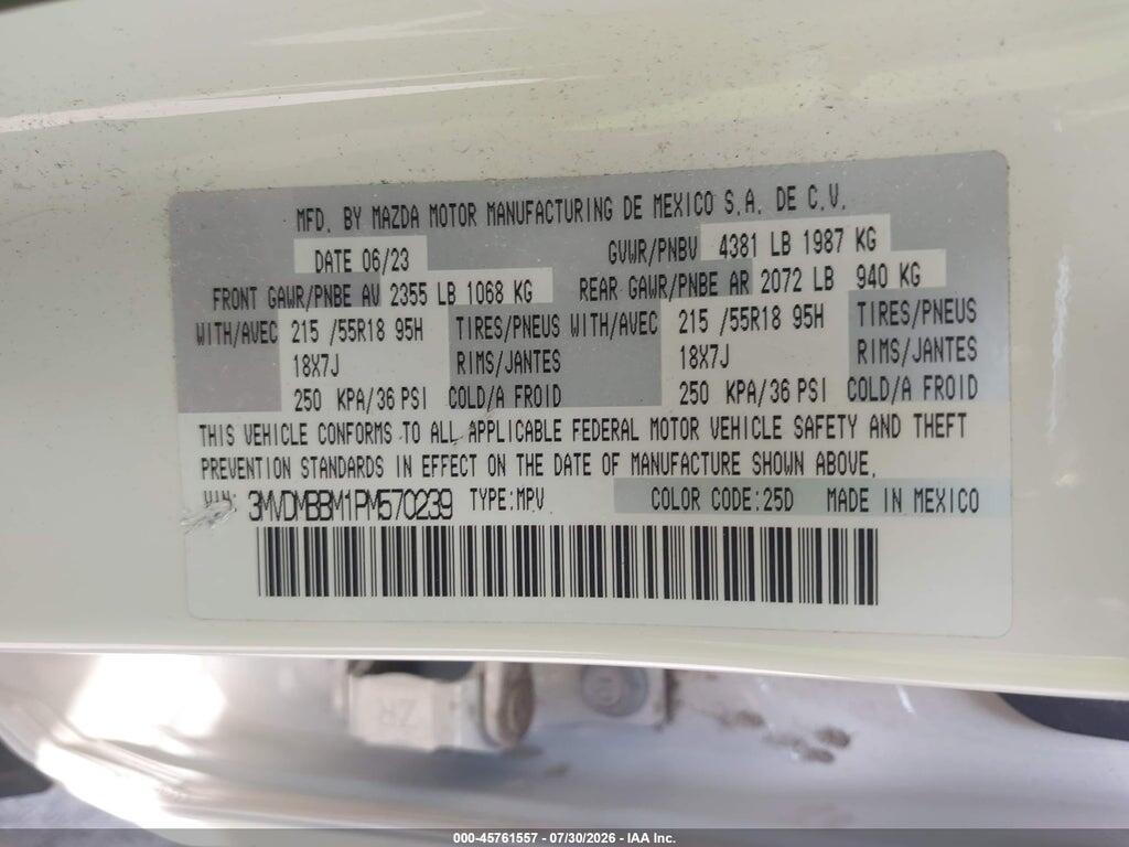 3MVDMBBM1PM570239 2023 MAZDA CX-30 photo no. 9