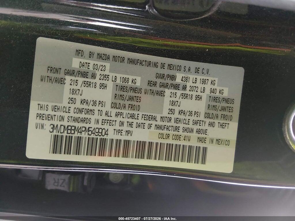 3MVDMBBM4PM549904 2023 MAZDA CX-30 photo no. 9