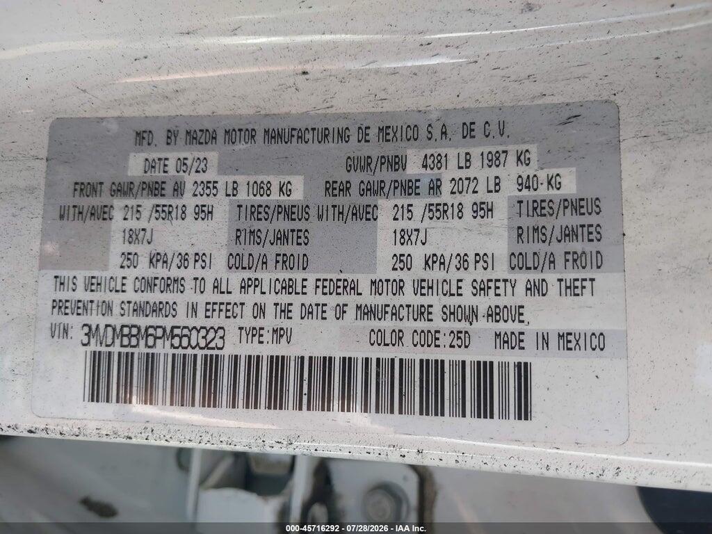 3MVDMBBM6PM560323 2023 MAZDA CX-30 photo no. 9