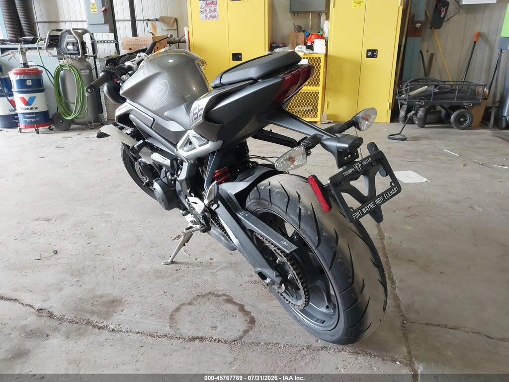 SMTA604S6RTBL0265 2024 TRIUMPH MOTORCYCLE STREET TRIPLE photo no. 3