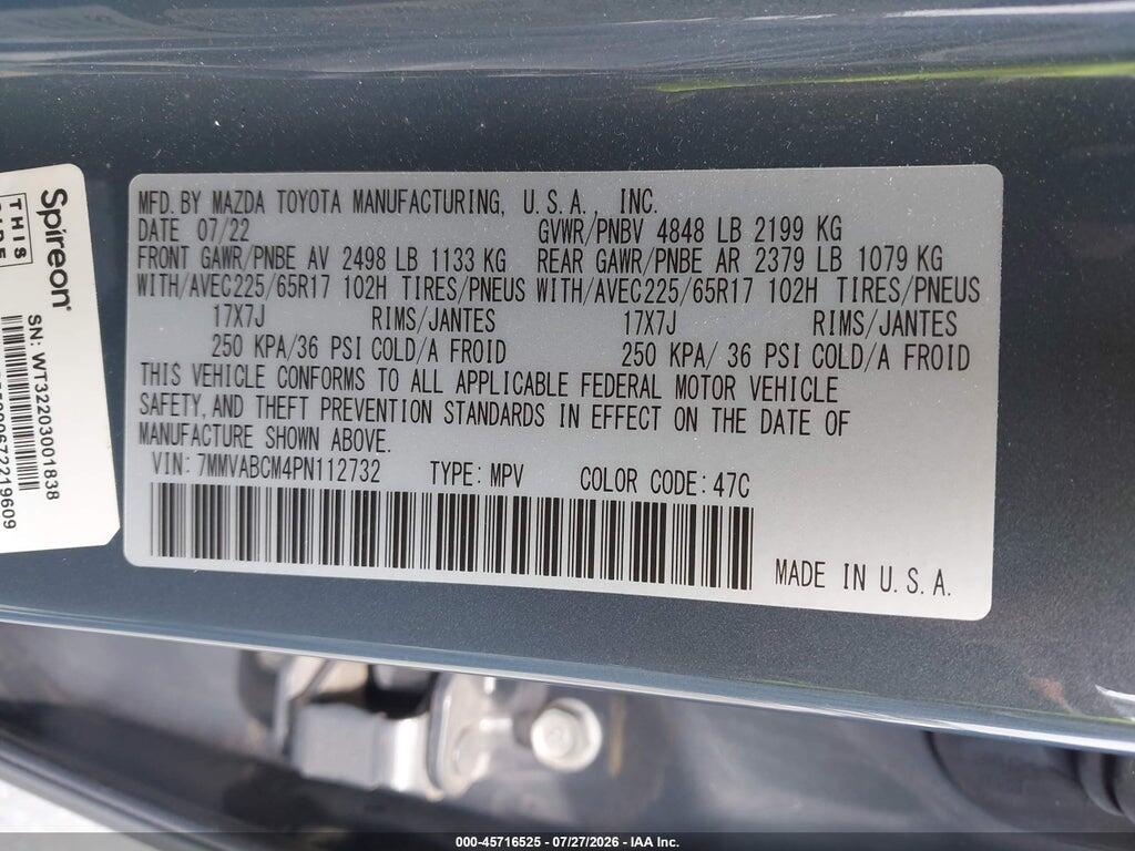 7MMVABCM4PN112732 2023 MAZDA CX-50 photo no. 9