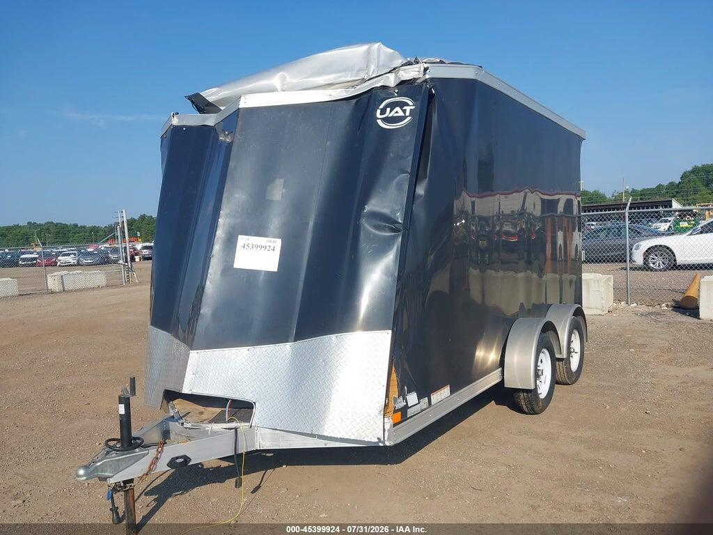 7RXTE1424RA221156 2024 UNITED 14' UJ ENCLOSED TRAILER photo no. 2