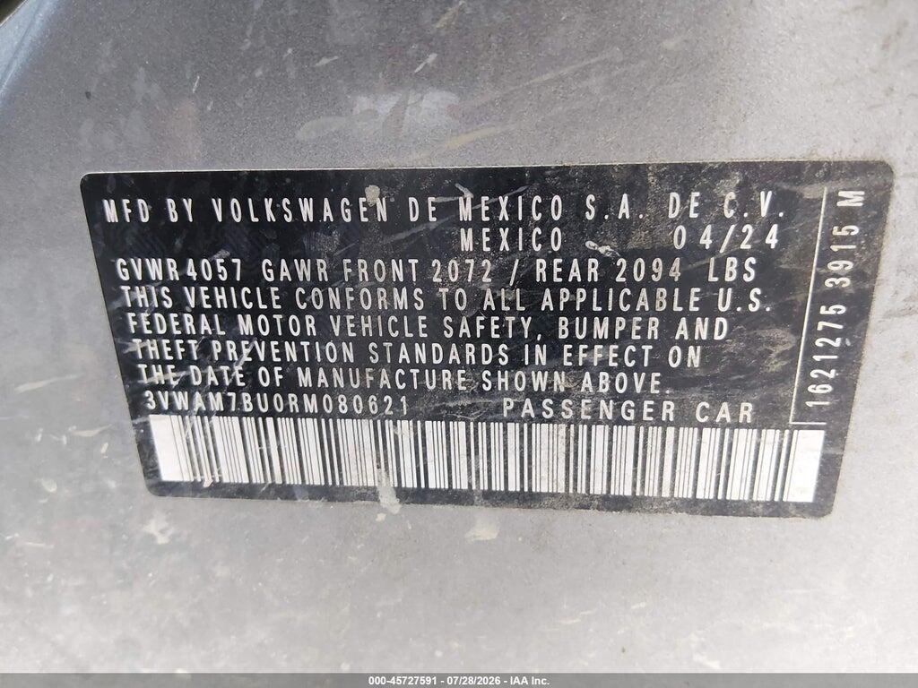 3VWAM7BU0RM080621 2024 VOLKSWAGEN JETTA photo no. 9