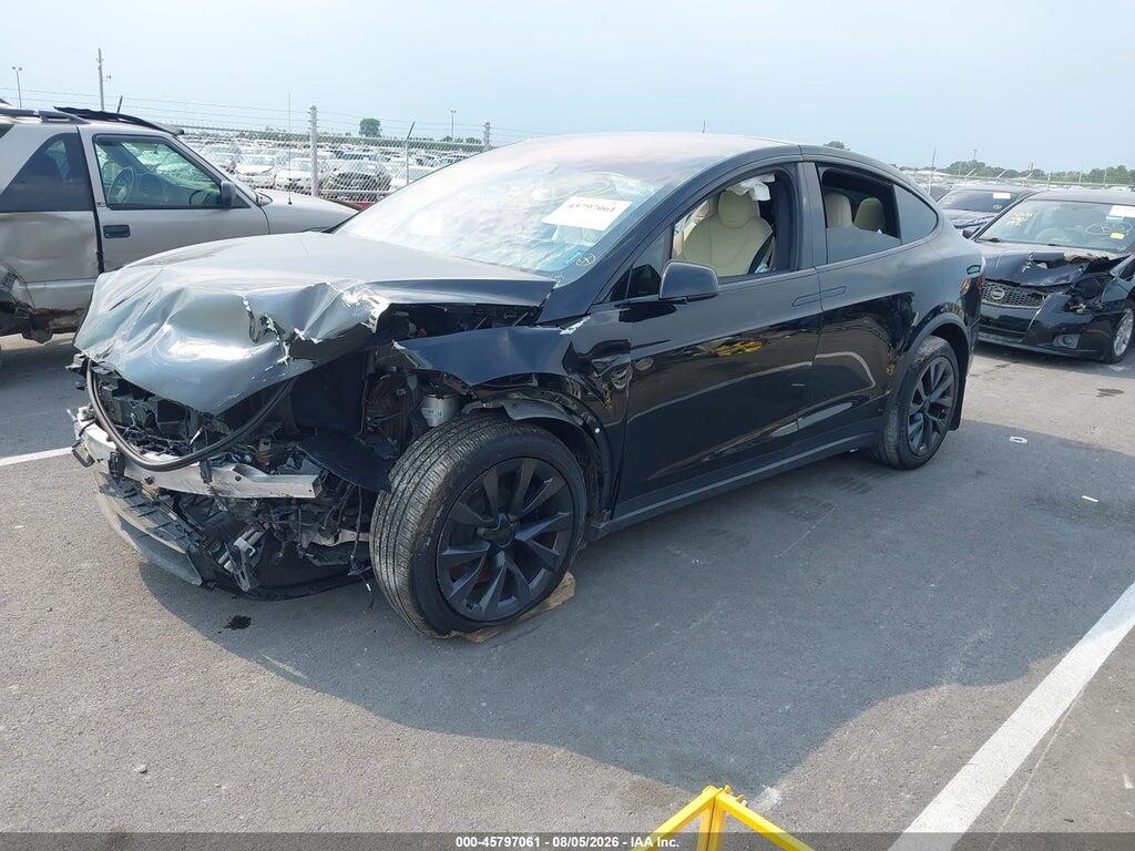 5YJXCBE54MF326851 2021 TESLA MODEL X photo no. 2