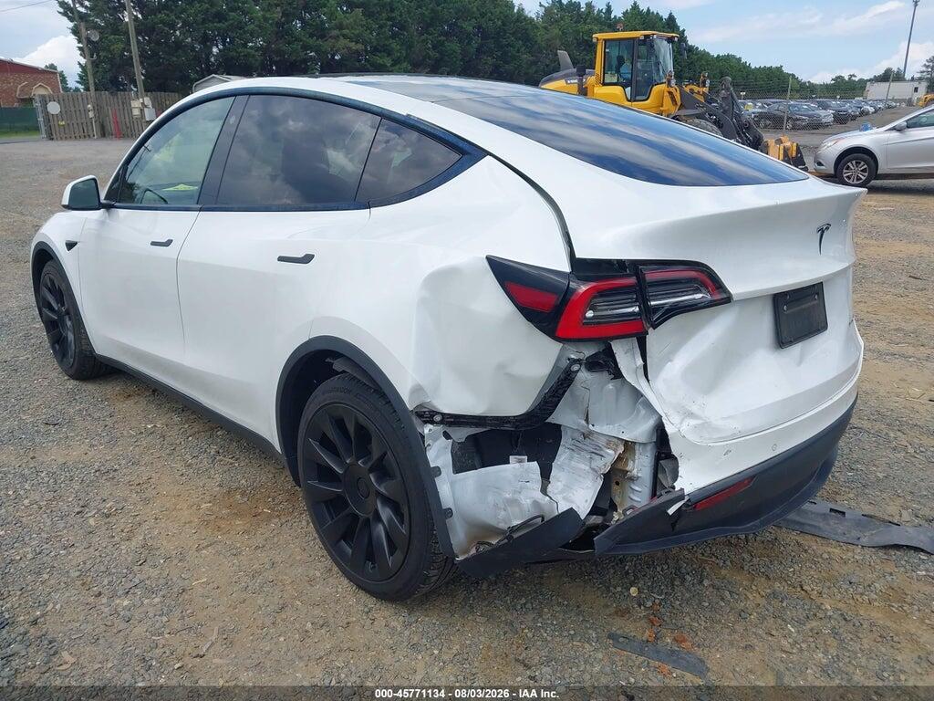 5YJYGDEE7MF074341 2021 TESLA MODEL Y photo no. 3