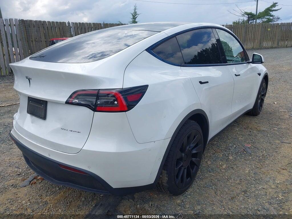 5YJYGDEE7MF074341 2021 TESLA MODEL Y photo no. 4