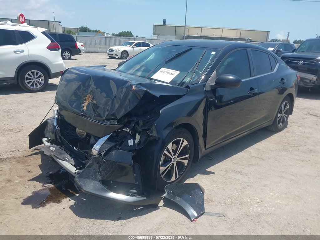 3N1AB8CV8PY233308 2023 NISSAN SENTRA photo no. 2