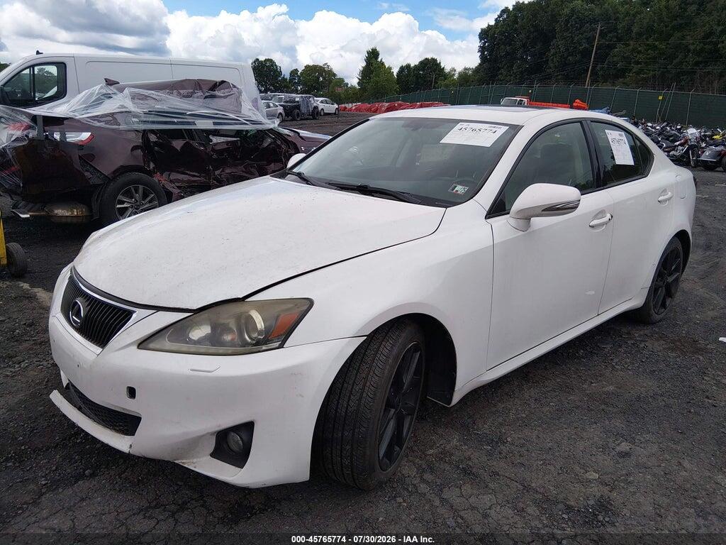 JTHCE5C21C5002726 2012 LEXUS IS 350 photo no. 2