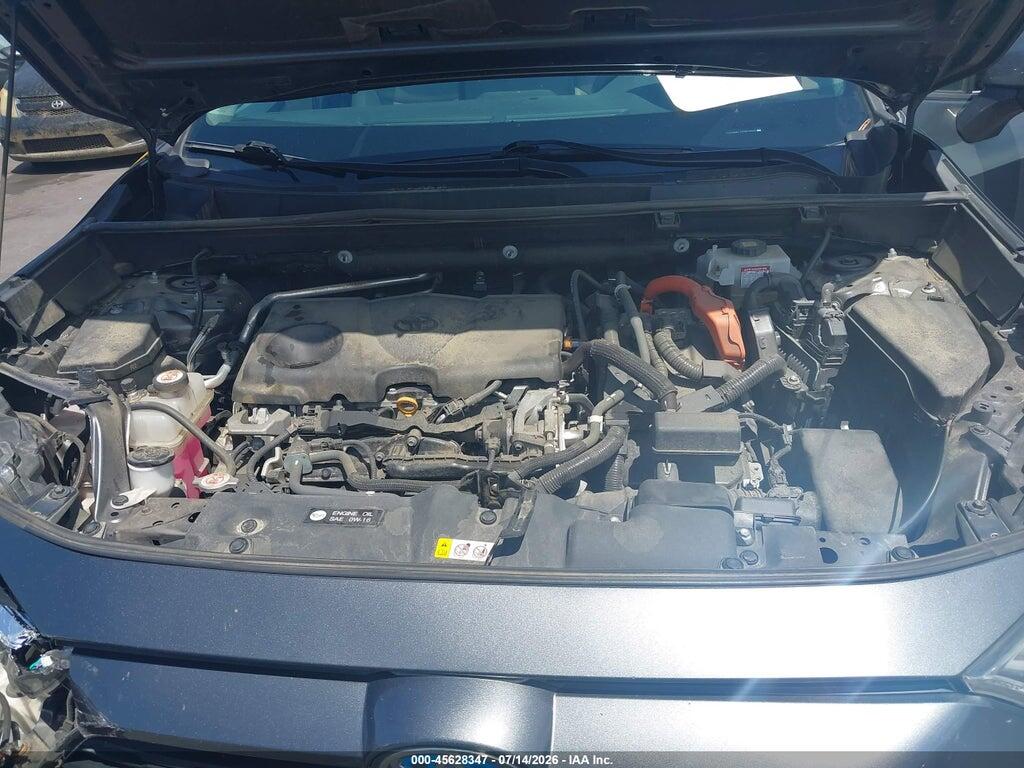 4T3B6RFV2MU016653 2021 TOYOTA RAV4 HYBRID photo no. 10