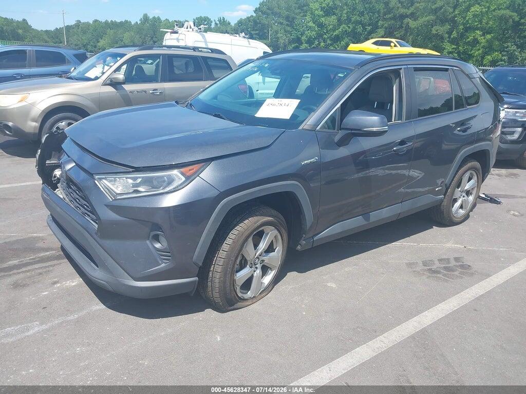 4T3B6RFV2MU016653 2021 TOYOTA RAV4 HYBRID photo no. 2