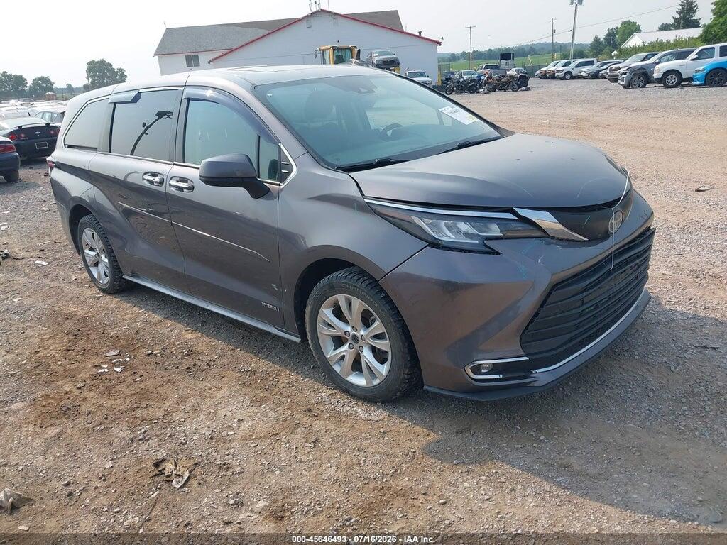 5TDYSKFCXMS006482 2021 TOYOTA SIENNA photo no. 1