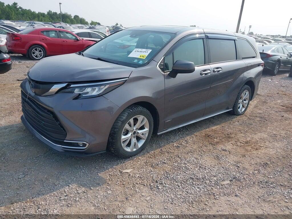 5TDYSKFCXMS006482 2021 TOYOTA SIENNA photo no. 2