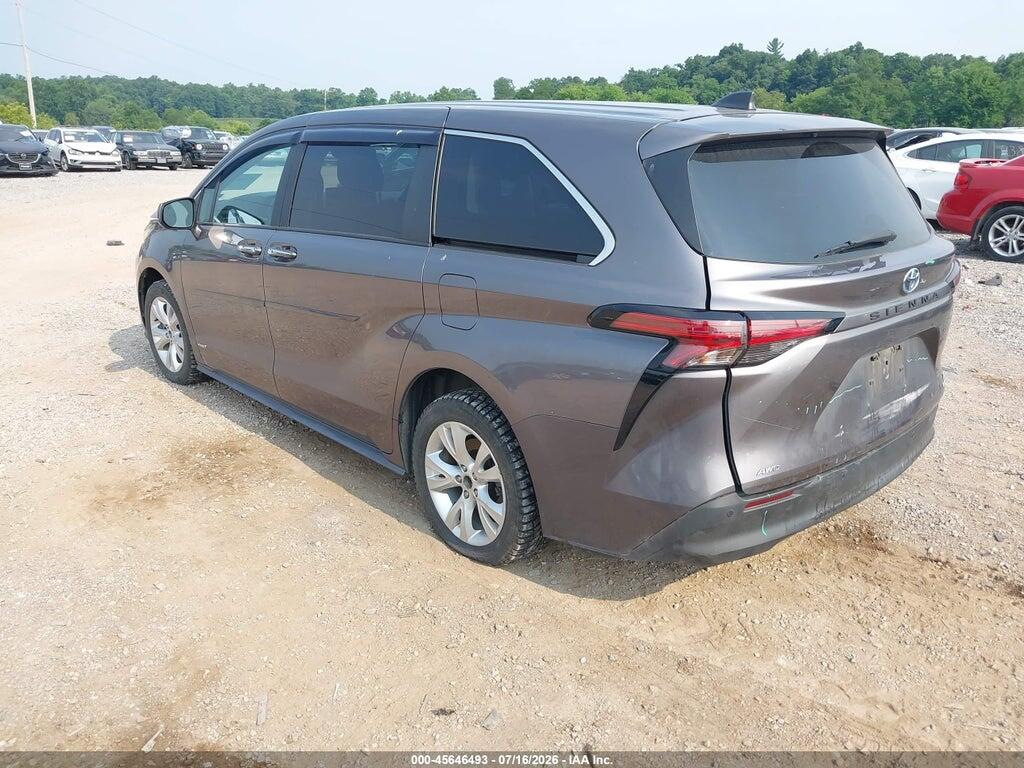 5TDYSKFCXMS006482 2021 TOYOTA SIENNA photo no. 3