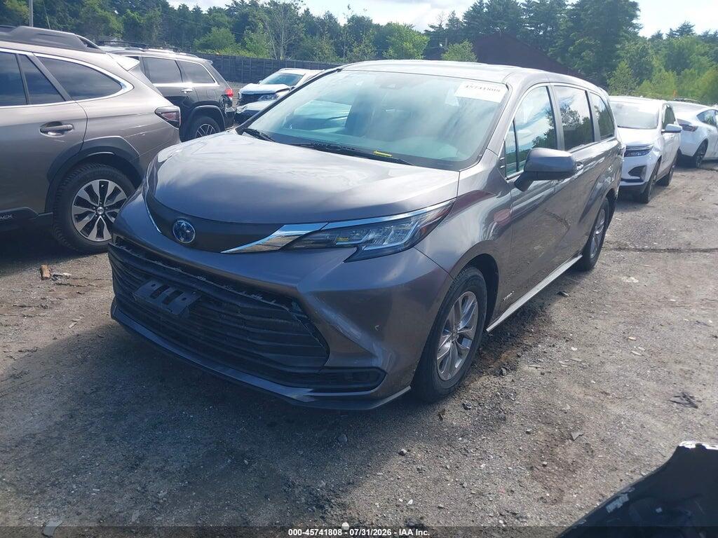 5TDKSKFC8MS011217 2021 TOYOTA SIENNA photo no. 2