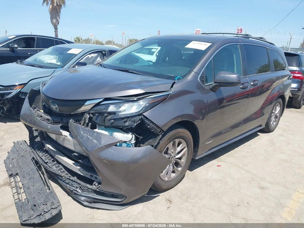 5TDKRKEC1MS011508 2021 TOYOTA SIENNA photo no. 2