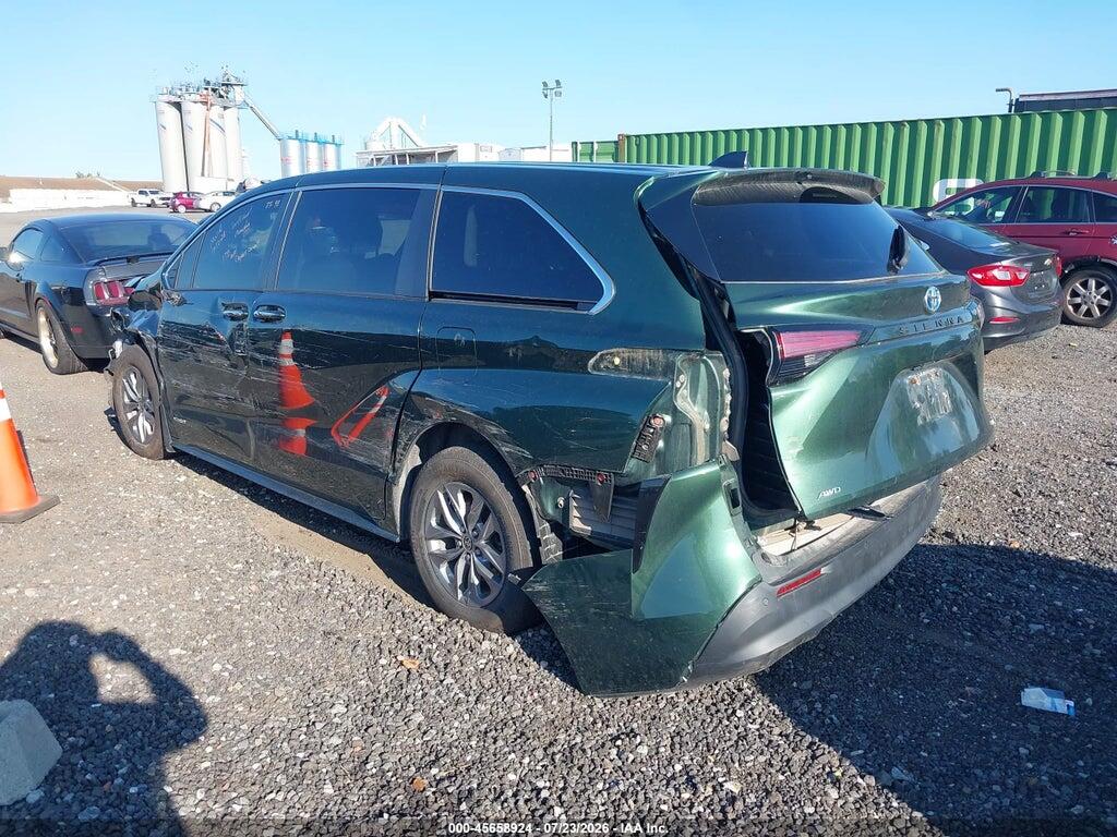 5TDYSKFC0MS024862 2021 TOYOTA SIENNA photo no. 3
