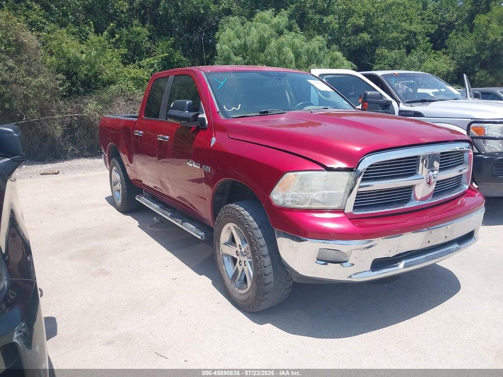 1D7RB1GT4AS250800 2010 DODGE RAM 1500 photo no. 1
