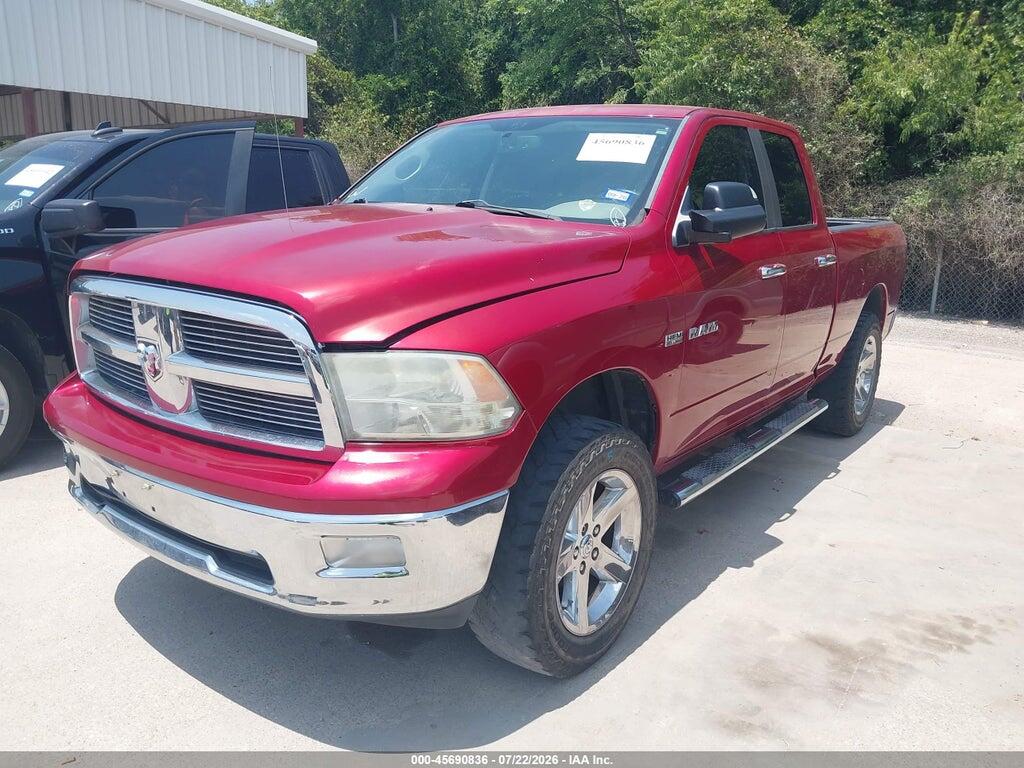 1D7RB1GT4AS250800 2010 DODGE RAM 1500 photo no. 2