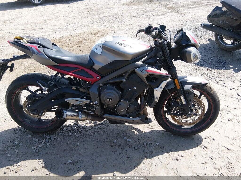 2021 TRIUMPH MOTORCYCLE STREET TRIPLE SMTA544DXMTAF8258