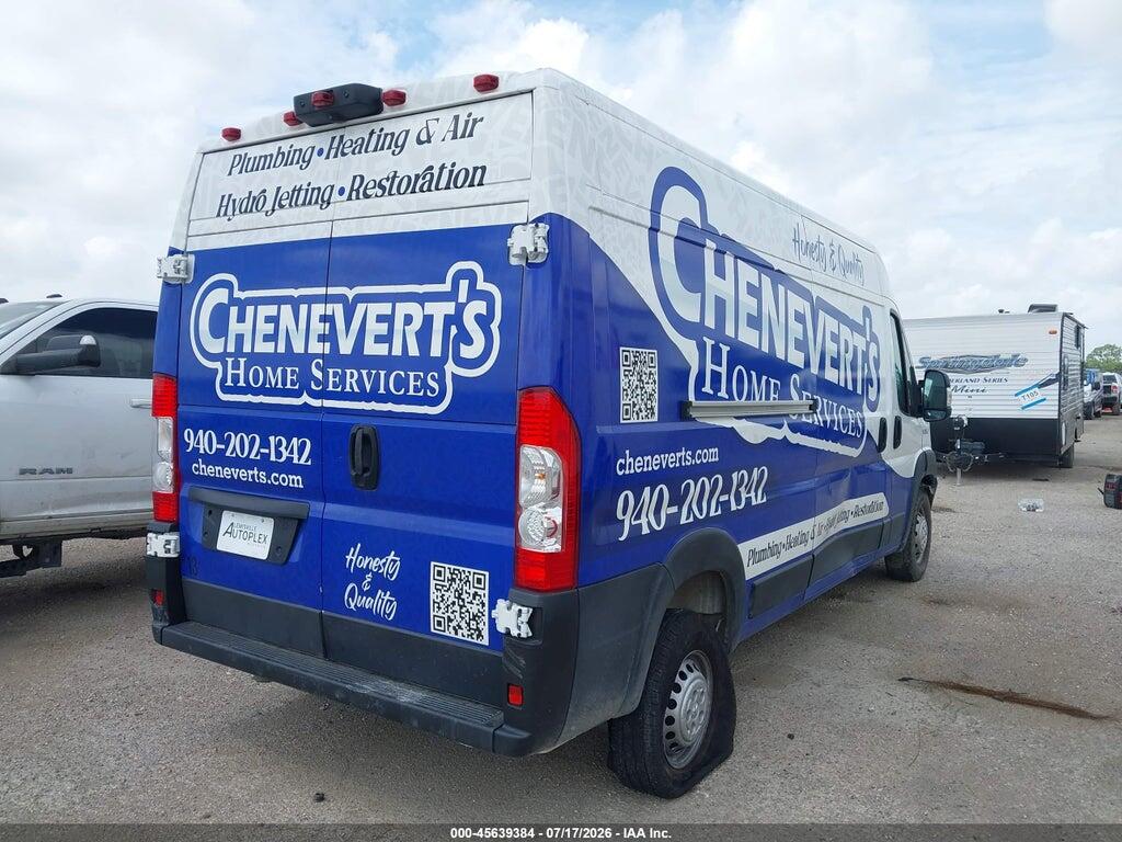 3C6LRVDG2PE579086 2023 RAM PROMASTER 2500 photo no. 4