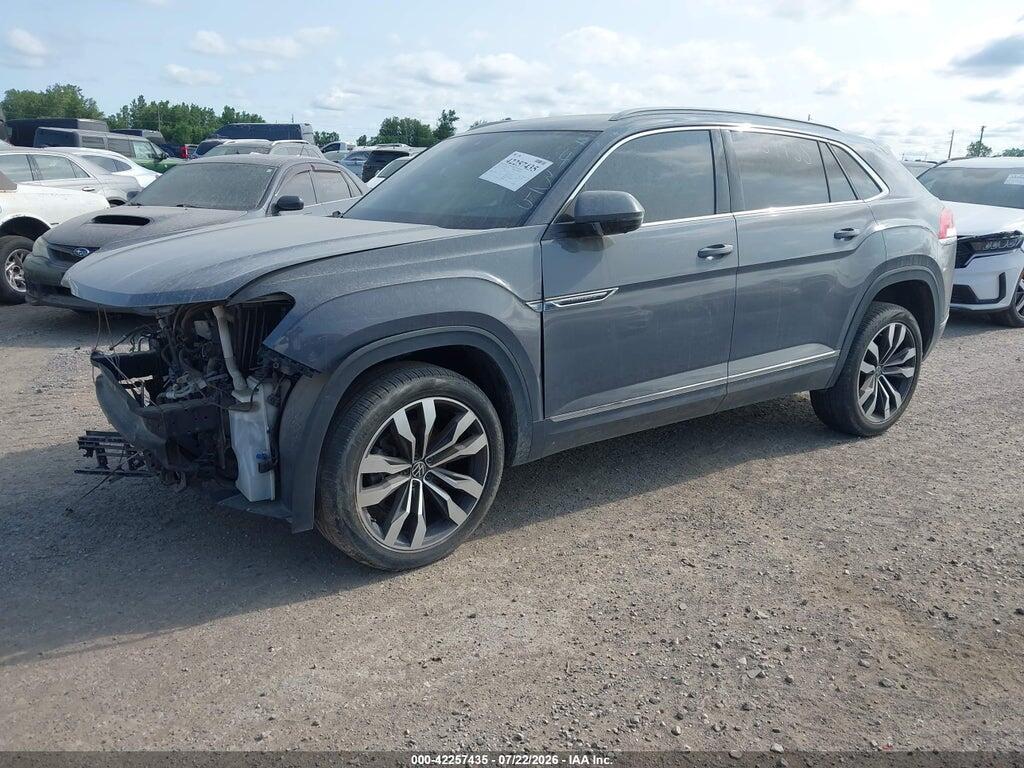 1V2FE2CA0MC223881 2021 VOLKSWAGEN ATLAS CROSS SPORT photo no. 2