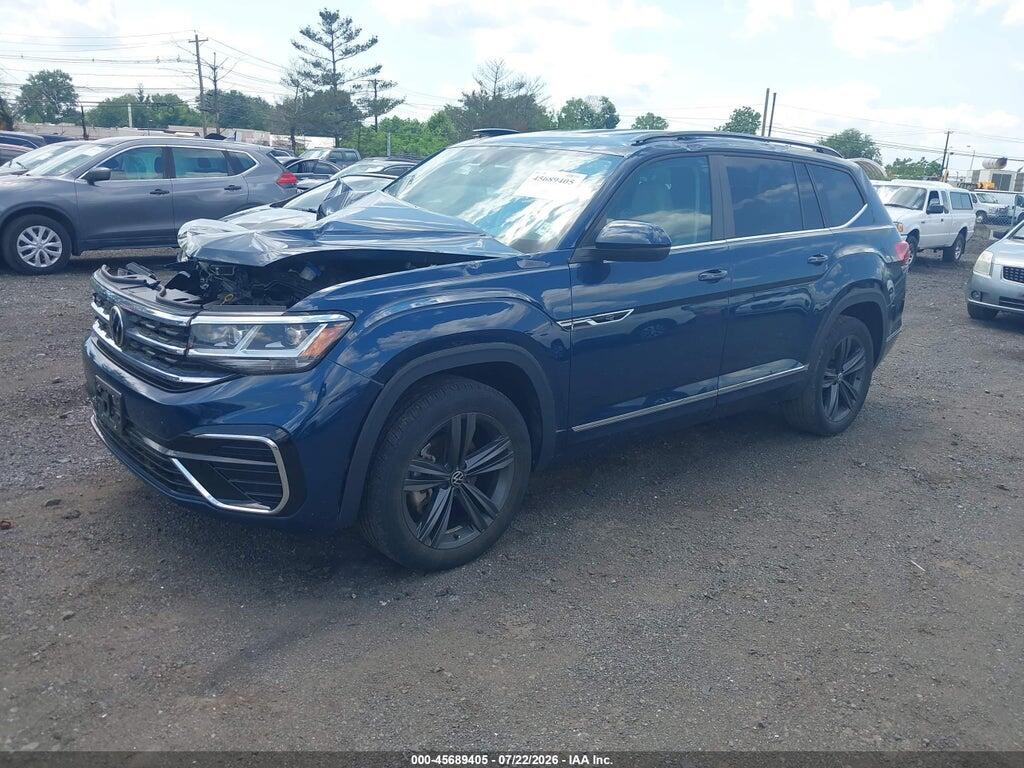 1V2NR2CA0MC610639 2021 VOLKSWAGEN ATLAS photo no. 2