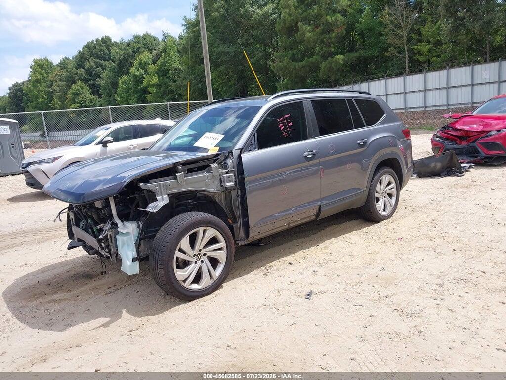 1V2JR2CA1MC517661 2021 VOLKSWAGEN ATLAS photo no. 2