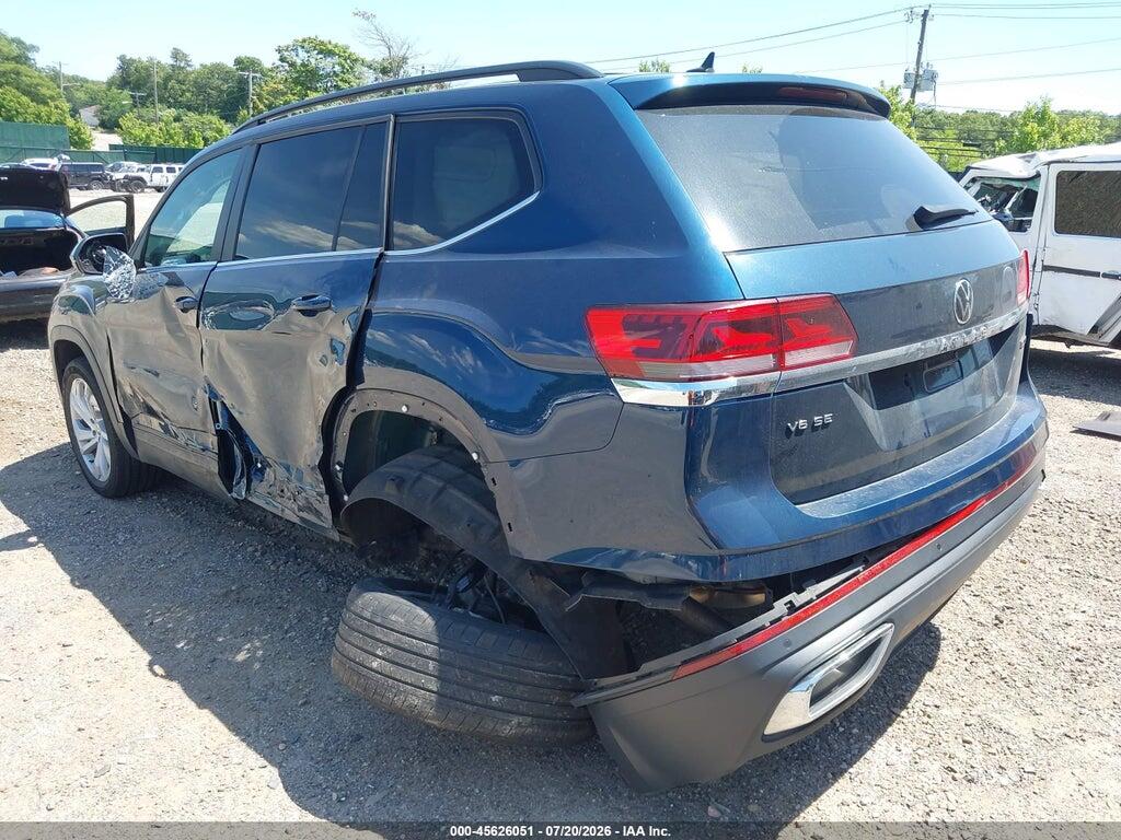 1V2HR2CA1MC587661 2021 VOLKSWAGEN ATLAS photo no. 3