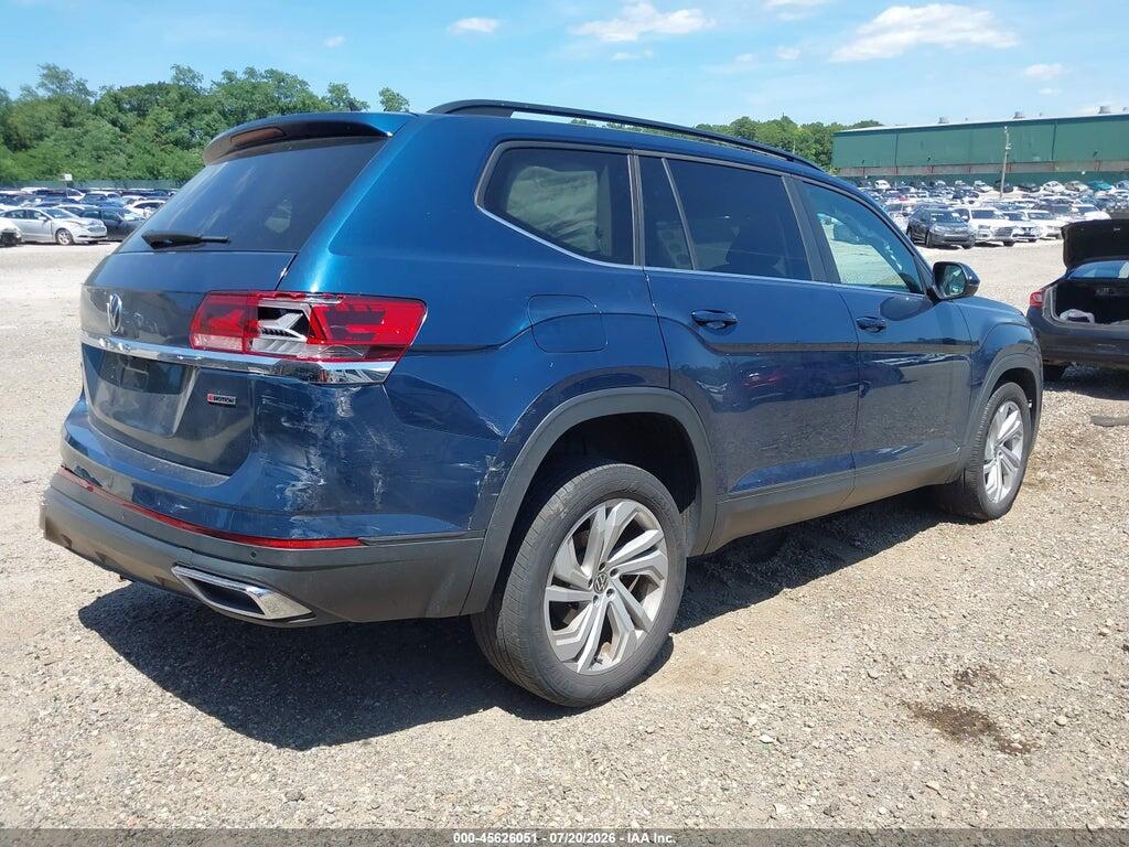 1V2HR2CA1MC587661 2021 VOLKSWAGEN ATLAS photo no. 4
