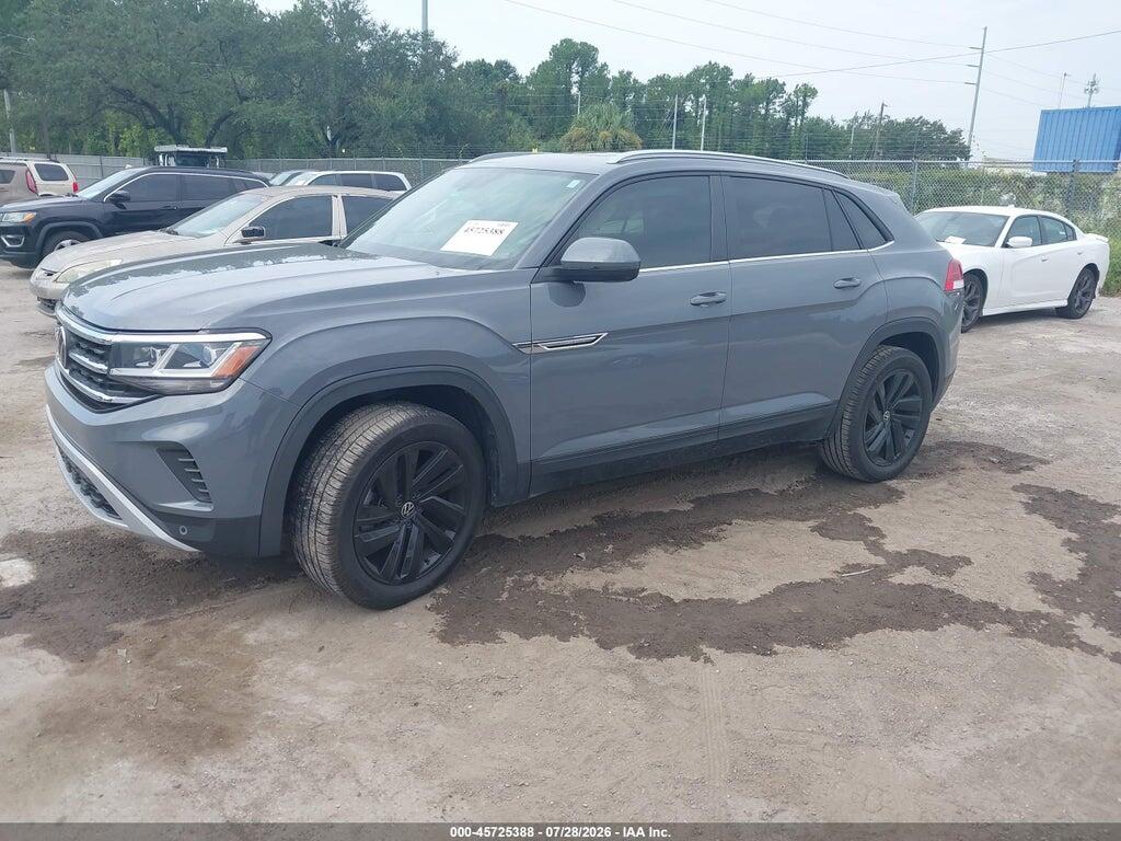 1V2JE2CA8MC239515 2021 VOLKSWAGEN ATLAS CROSS SPORT photo no. 2