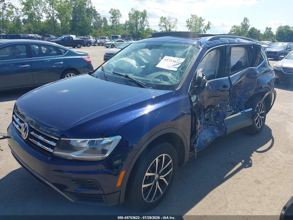 3VV2B7AX3MM040407 2021 VOLKSWAGEN TIGUAN photo no. 2