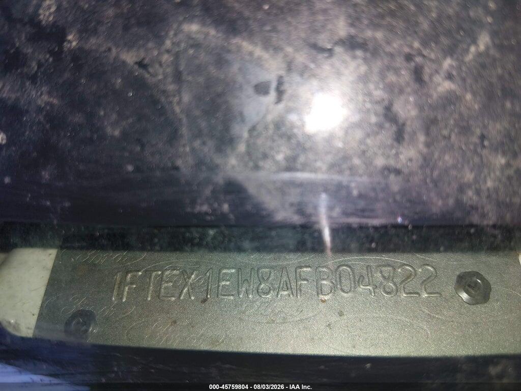 1FTEX1EW8AFB04822 2010 FORD F-150 photo no. 9