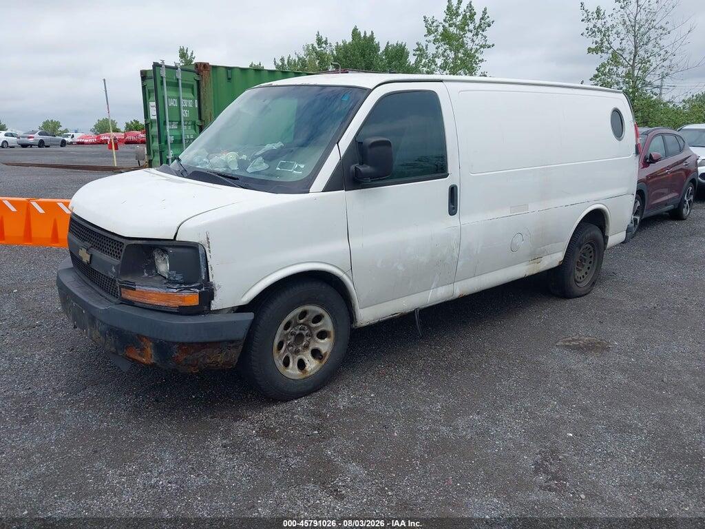 1GCSGAFX0C1120734 2012 CHEVROLET EXPRESS 1500 photo no. 2