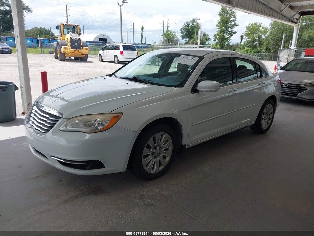 1C3CCBAB8CN248301 2012 CHRYSLER 200 photo no. 2