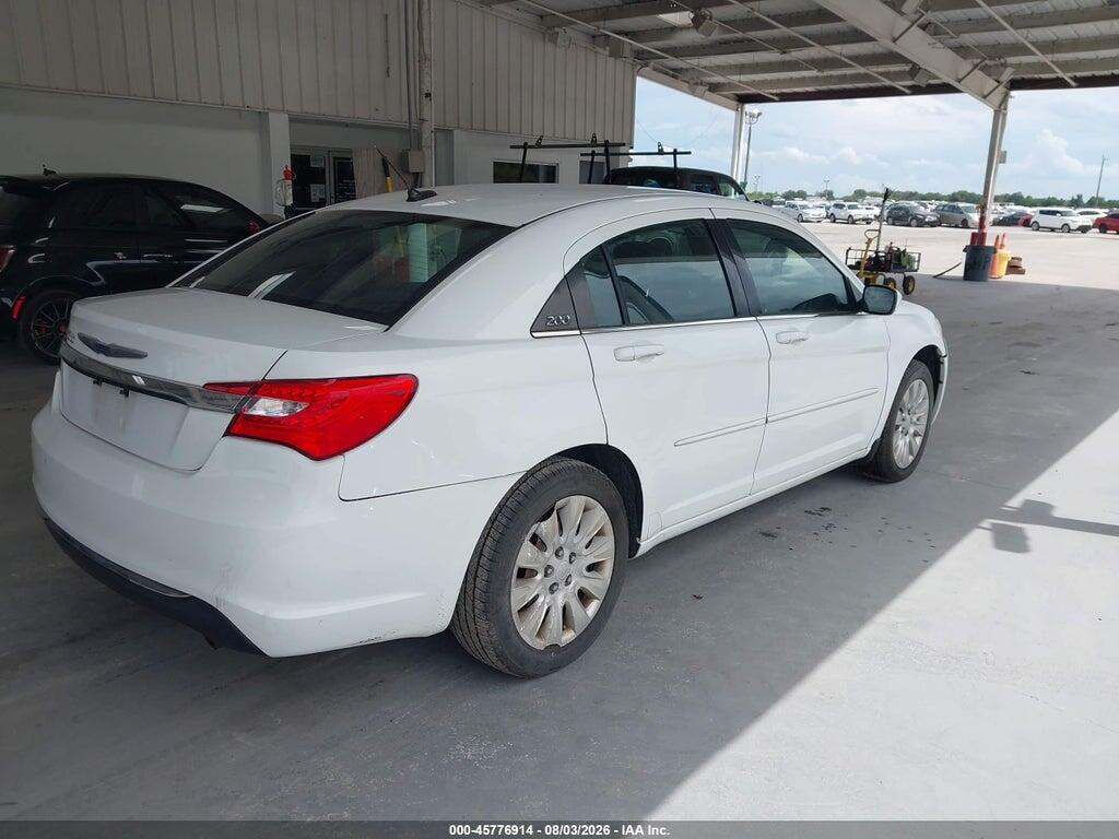 1C3CCBAB8CN248301 2012 CHRYSLER 200 photo no. 4