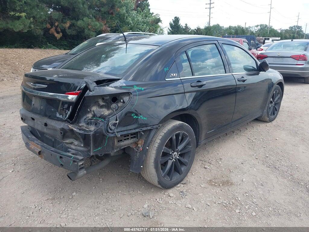 1C3CCBHGXCN305423 2012 CHRYSLER 200 photo no. 4