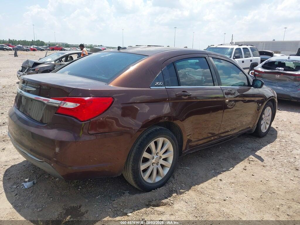1C3CCBBB9CN169461 2012 CHRYSLER 200 photo no. 4