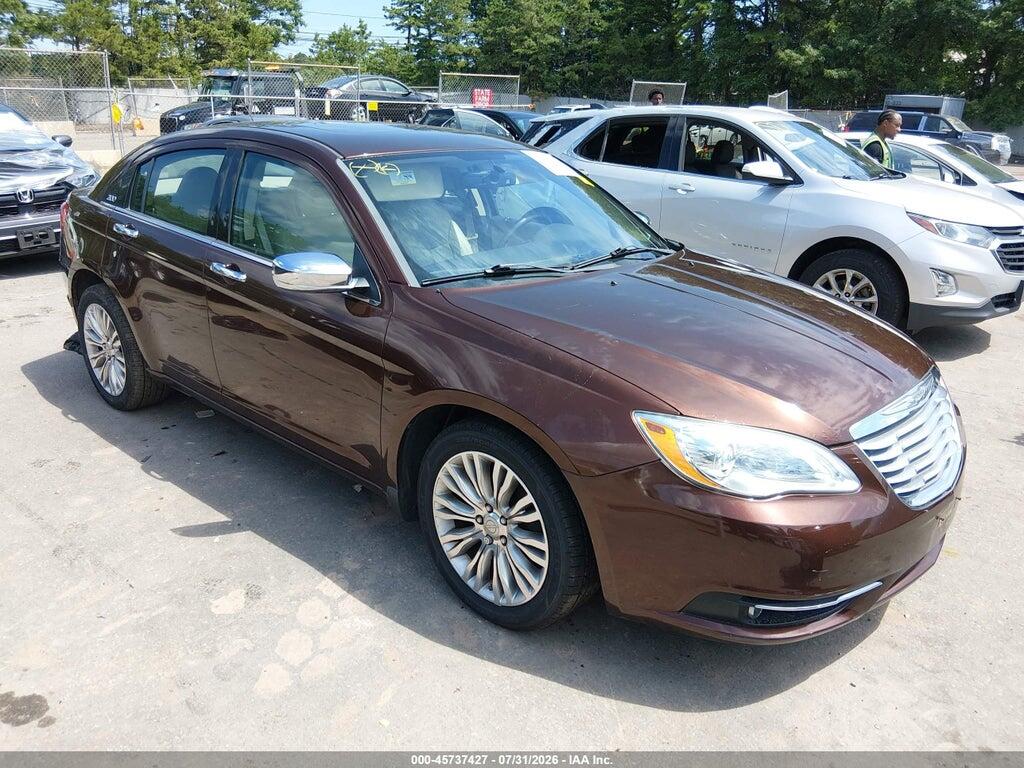 1C3CCBCB0CN169606 2012 CHRYSLER 200 photo no. 1