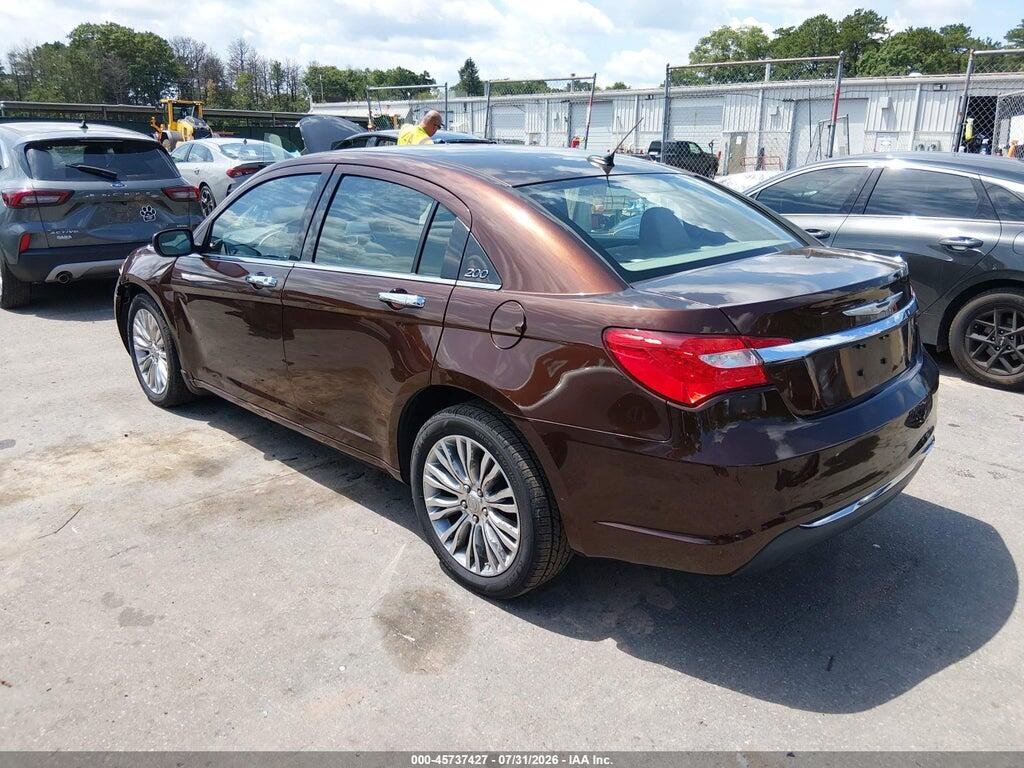 1C3CCBCB0CN169606 2012 CHRYSLER 200 photo no. 3
