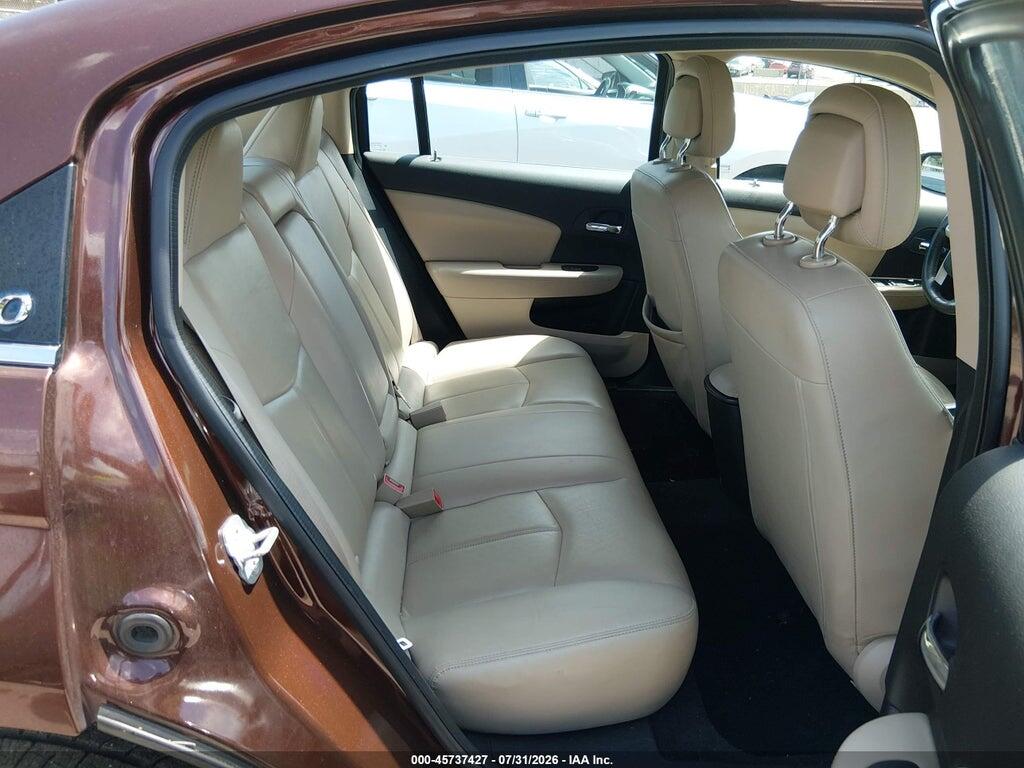 1C3CCBCB0CN169606 2012 CHRYSLER 200 photo no. 8