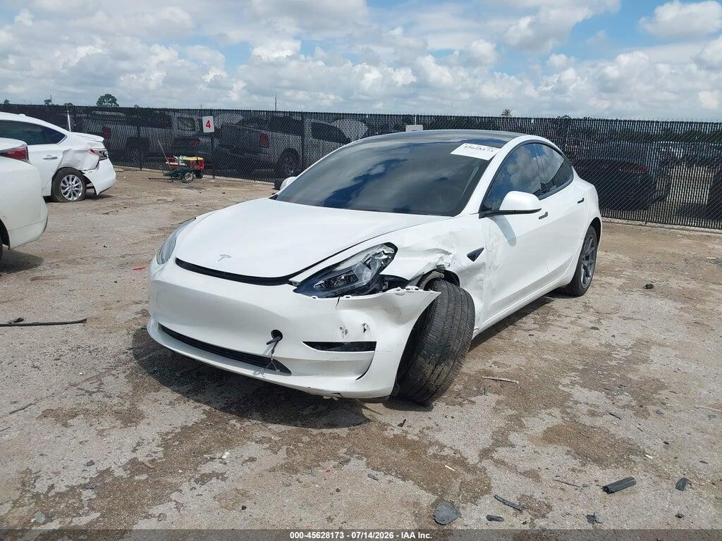 5YJ3E1EA6PF417429 2023 TESLA MODEL 3 photo no. 2