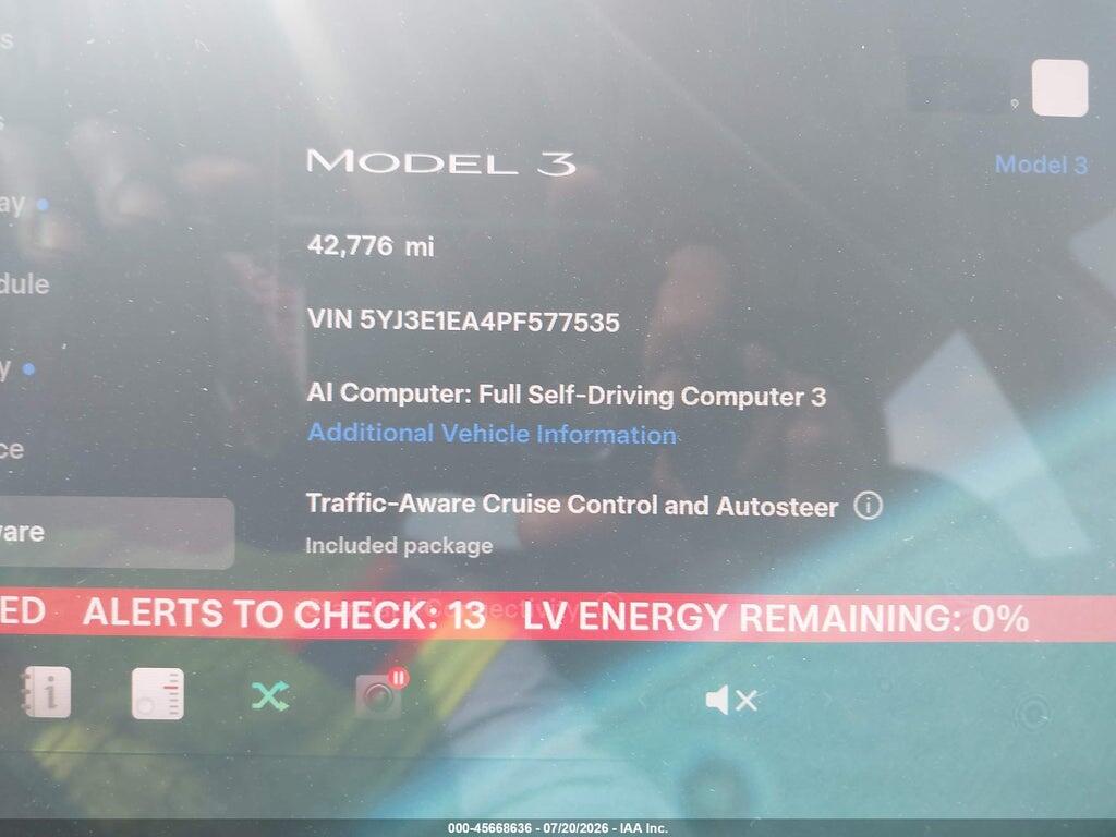 5YJ3E1EA4PF577535 2023 TESLA MODEL 3 photo no. 7