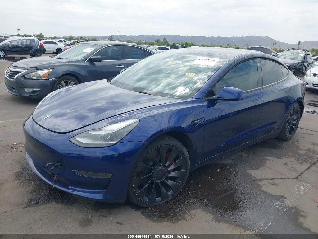 5YJ3E1EC5PF594331 2023 TESLA MODEL 3 photo no. 2