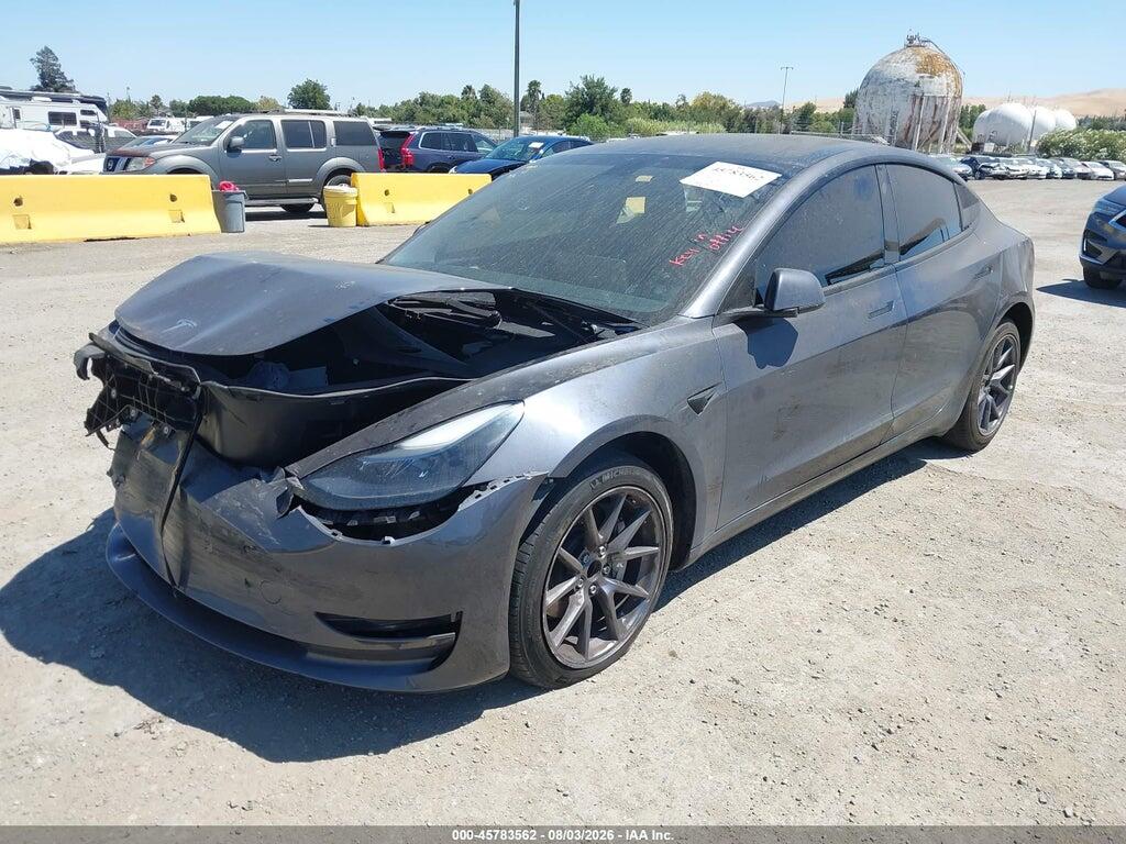 5YJ3E1EA7PF707372 2023 TESLA MODEL 3 photo no. 2