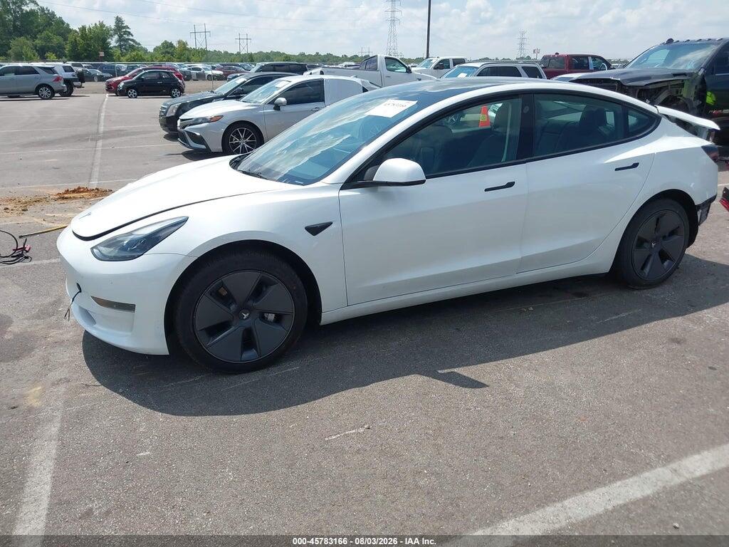5YJ3E1EA2PF465249 2023 TESLA MODEL 3 photo no. 2
