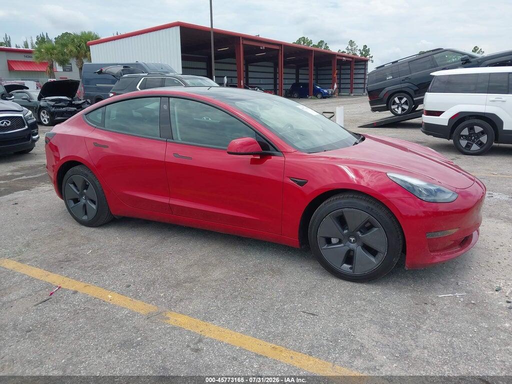 5YJ3E1EA1PF566847 2023 TESLA MODEL 3 photo no. 1