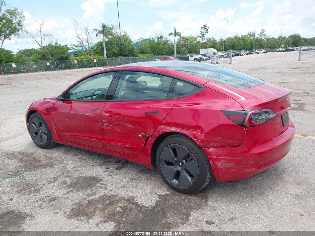 5YJ3E1EA1PF566847 2023 TESLA MODEL 3 photo no. 3