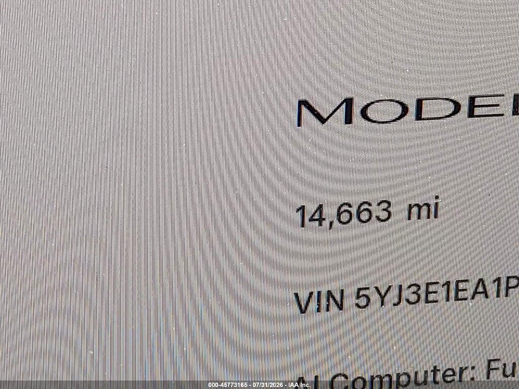 5YJ3E1EA1PF566847 2023 TESLA MODEL 3 photo no. 7